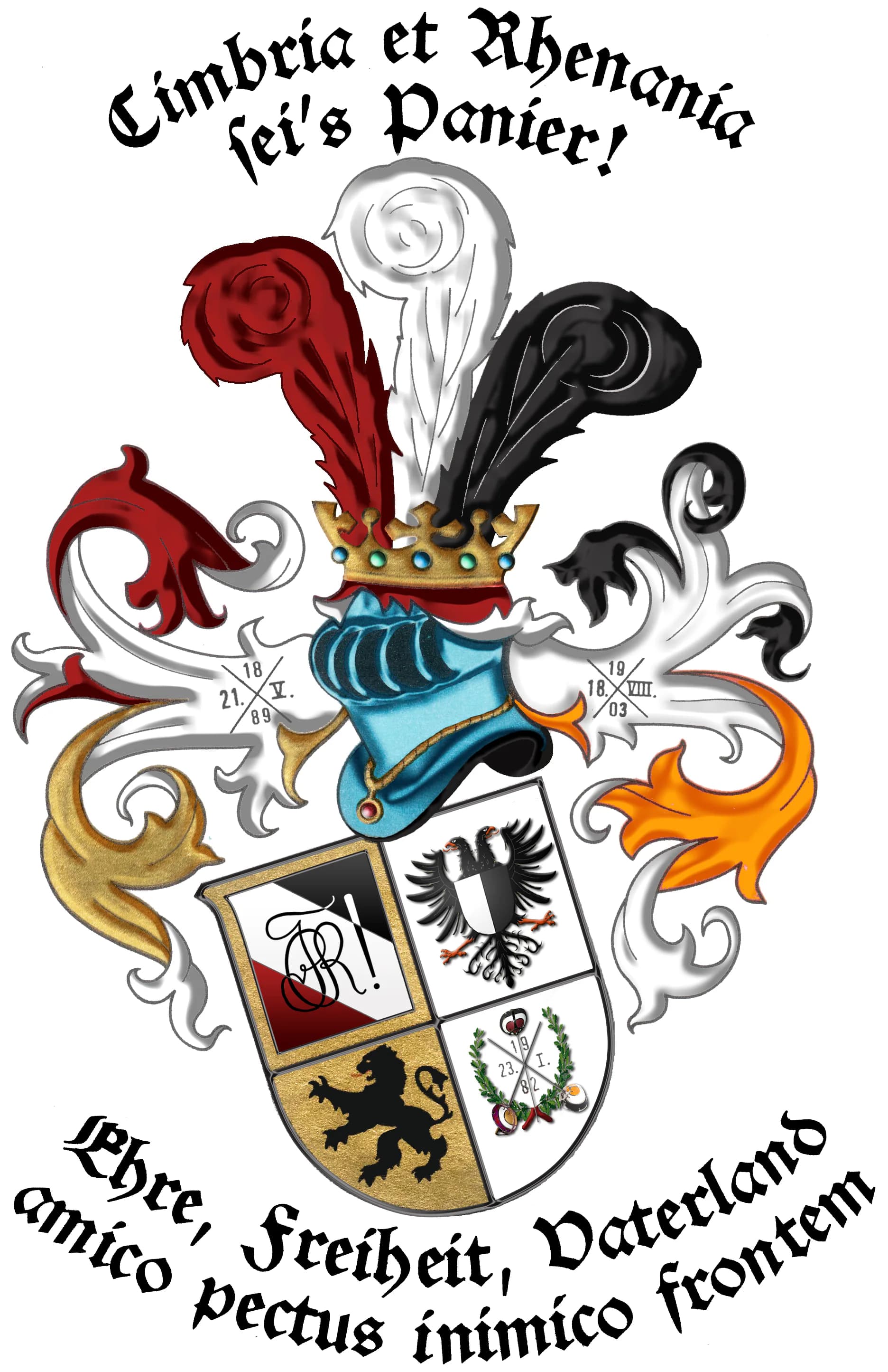 Einblick in das Hausleben der Cimbria et Rhenania
